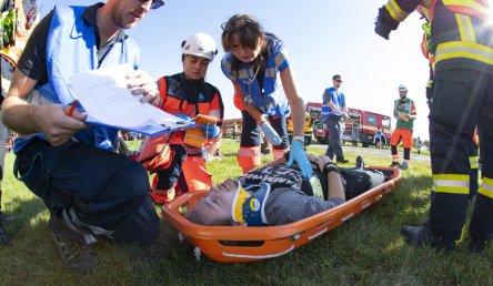 Taktické cvičení složek IZS – Holečkov 2023